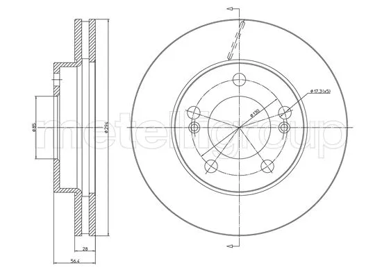 Brake Disc (DF1060)
