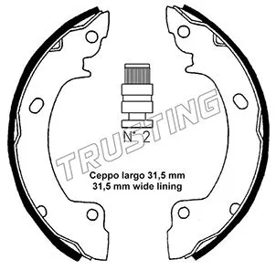 Brake Shoe Set (046.200)