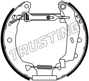 Brake Shoe Set (6053)