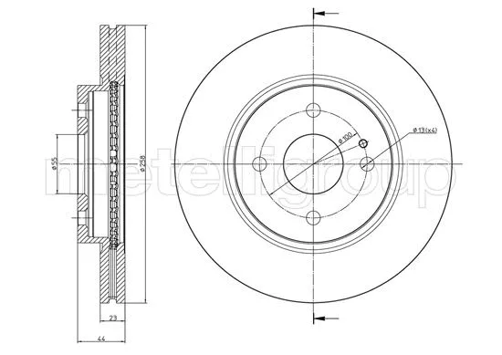 Brake Disc (DF1254)