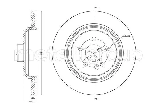 Brake Disc (DF702)