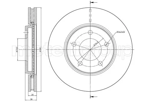 Brake Disc (DF089)