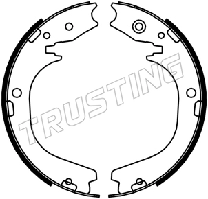Brake Shoe Set, parking brake (253.754)