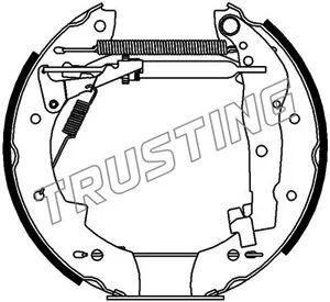 Brake Shoe Set (6107)