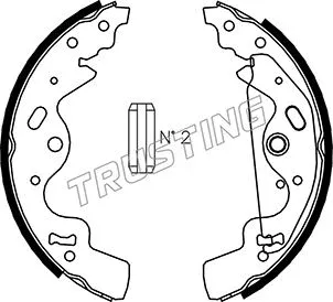 Brake Shoe Set (092.308)