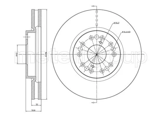 Brake Disc (DF444)