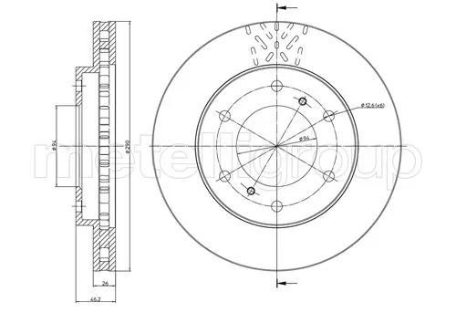 Brake Disc (DF730)