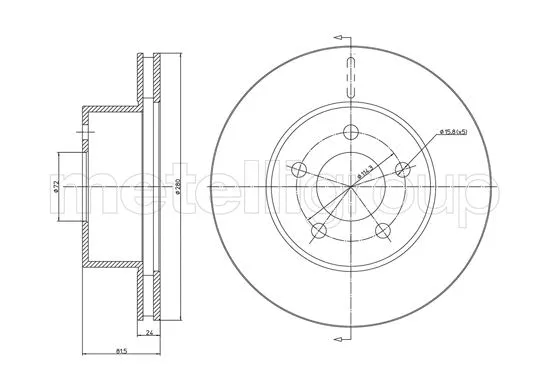 Brake Disc (DF359)