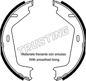 Brake Shoe Set, parking brake (127.275)