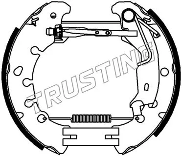 Brake Shoe Set (6481)