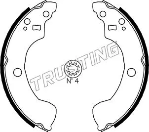 Brake Shoe Set (067.195)