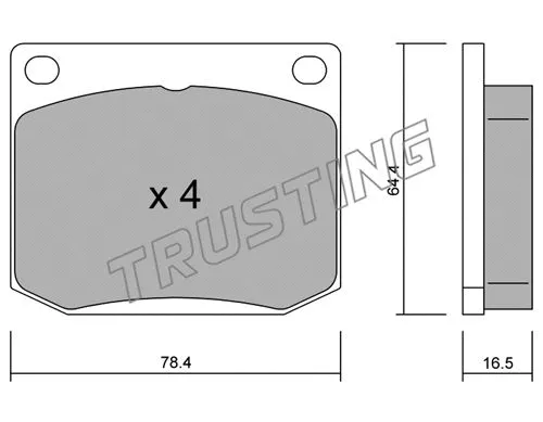 Brake Pad Set, disc brake (020.0)