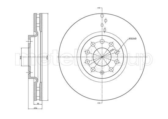 Brake Disc (DF1550)