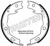 Brake Shoe Set, parking brake (253.666)