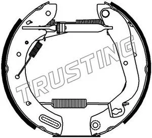 Brake Shoe Set (6221)