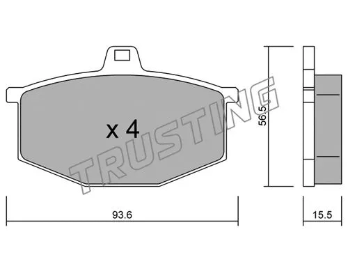 Brake Pad Set, disc brake (014.0)