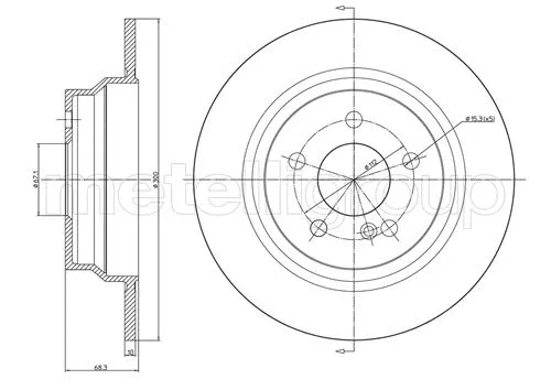 Brake Disc (DF706)