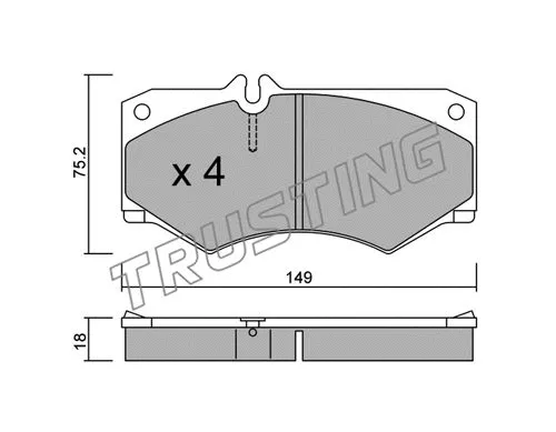 Brake Pad Set, disc brake (016.0)
