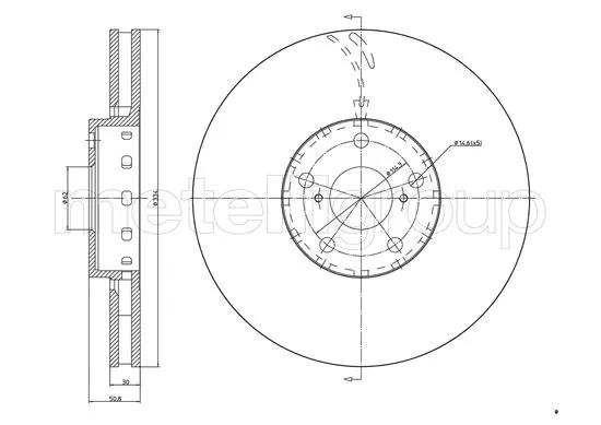 Brake Disc (DF1032)