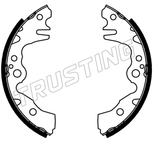 Brake Shoe Set (253.724)