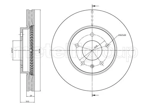 Brake Disc (DF1231)