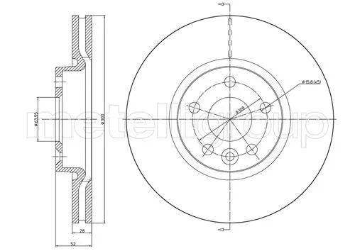 Brake Disc (DF1005)