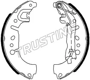 Brake Shoe Set (034.127)