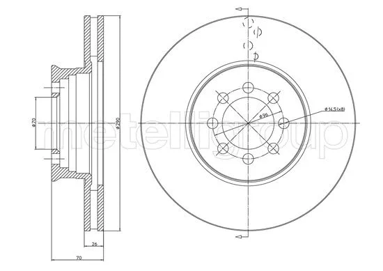 Brake Disc (DF1229)