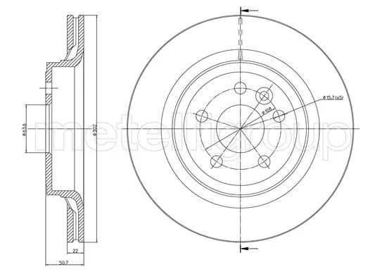 Brake Disc (DF1394)