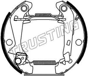 Brake Shoe Set (6128)