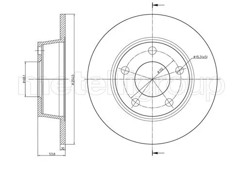 Brake Disc (DF710)
