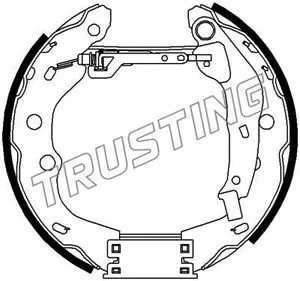 Brake Shoe Set (6317)