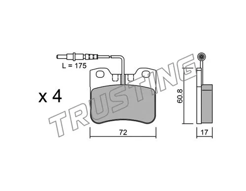 Brake Pad Set, disc brake (062.1)