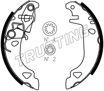 Brake Shoe Set (034.094S)