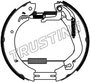 Brake Shoe Set (6435)