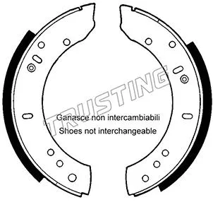 Brake Shoe Set (092.302)