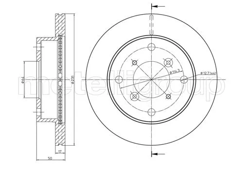Brake Disc (DF926)