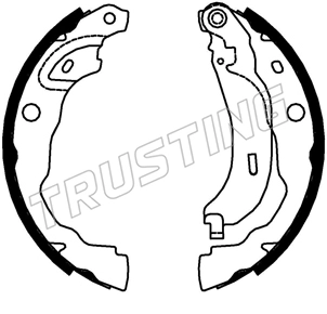 Brake Shoe Set (253.753)