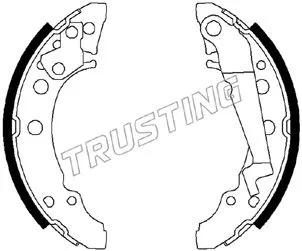 Brake Shoe Set (124.288)