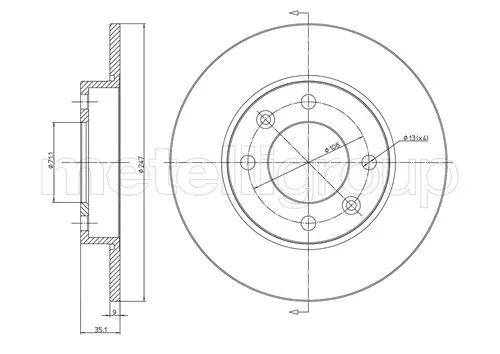 Brake Disc (DF700)