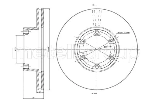 Brake Disc (DF682)
