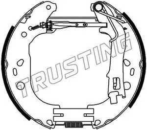 Brake Shoe Set (6390)
