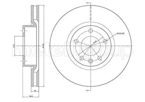 Brake Disc (DF494)