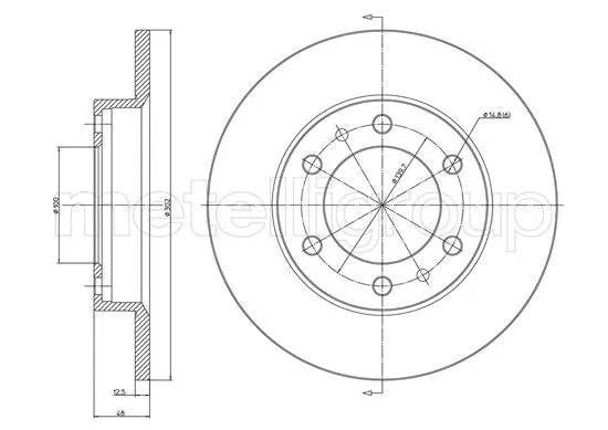 Brake Disc (DF067)