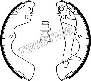 Brake Shoe Set (046.208)