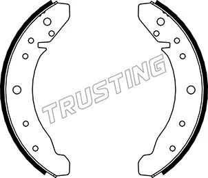 Brake Shoe Set (124.242)