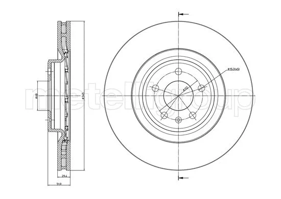 Brake Disc (DF1236)