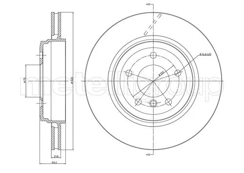 Brake Disc (DF741)