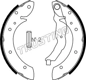 Brake Shoe Set (019.025)