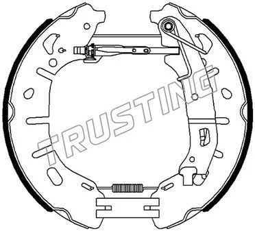 Brake Shoe Set (6482)